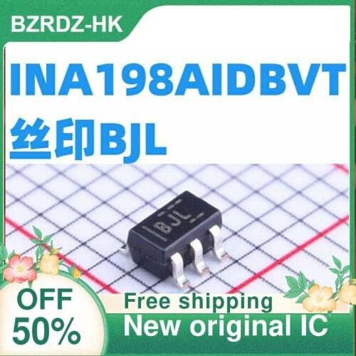 2-10PCS/lot INA198AIDBVR INA198AIDBVT BJL SOT23-5 New original IC