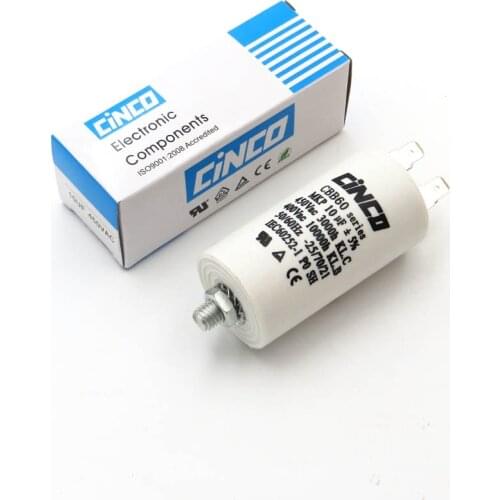 10UF 400V 450V CBB60 Motor Run Capacitors 4pins SH DB Polypropylene Film Ac 450VAC Water Pump electrical engine 10mfd 10mf 10 uf