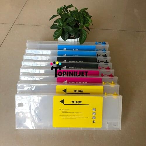 220ml 8pcs/lot empty refill ink cartridge for Roland/Mimaki/Mutoh inkjet printer refillable cartridge