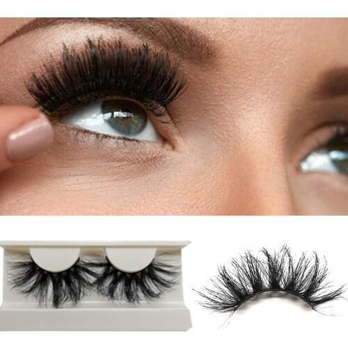 5/7 Pairs 25mm lashes mink eyelashes,No cruelty artificial 3d mink lashes natural False Eyelashes wholesale eyelash extension