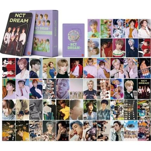 54pcs/set 2020 NCT LOMO Card High Quality Photo Album Card for Fans Collection Kpop NCT 127 Dream Photocard New Arrivals