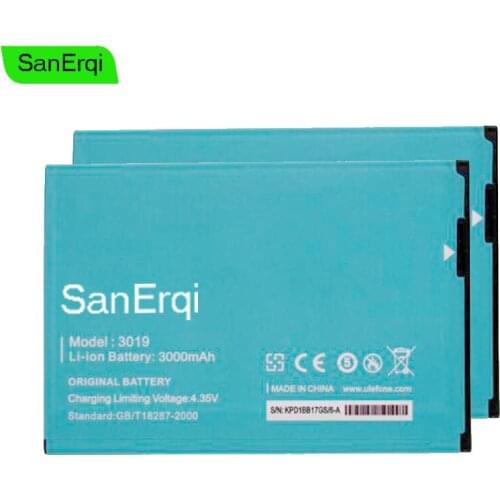 SanErqi For Ulefone Be Pro 3019 Battery For Ulefone L55 / be pro 2 Batterie Bateria Batterij 3000mAh Battery
