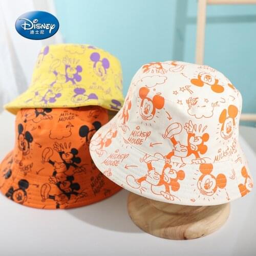 Disney Mickey Mouse Children Hat Summer Printing Cap For Boys And Girls Kids Sun Caps Cartoon Baby Hats 8 months to 3 years