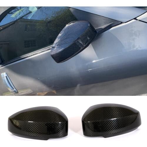For Nissan 350Z 2003 - 2009 Caron Fiber Rear View Mirror Covers Mirror Caps Stickers