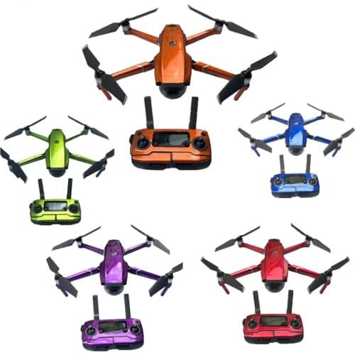 1set Fluorescence Remote Control Body Arm Full Set stickers Waterproof Cool Sticker for DJI Mavic 2 Pro/Zoom Drone Accessories