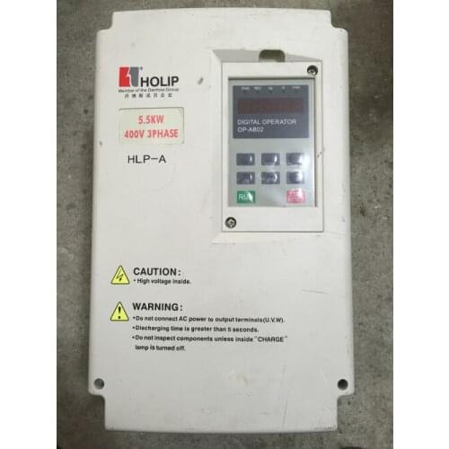 HLP-A 5.5KW 380V HLPM05D543B Inverter, used one , 90% appearance new , test goods , free shipping