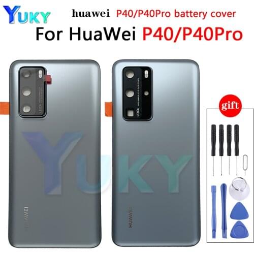 For huawei p40pro Battery Cover For P40 pro Replace the battery cover With camera cover p40 battery cover