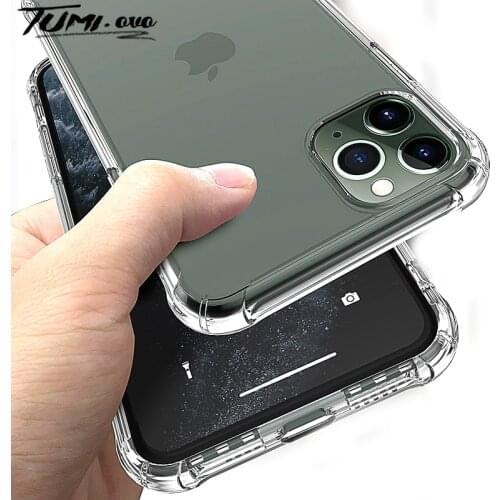 Soft Silicone Case for iPhone 13 12 11 Pro Max X XR XS Max Transparent Shockproof Case for iPhone 13 8 7 6 6S Plus SE 2020 Cover