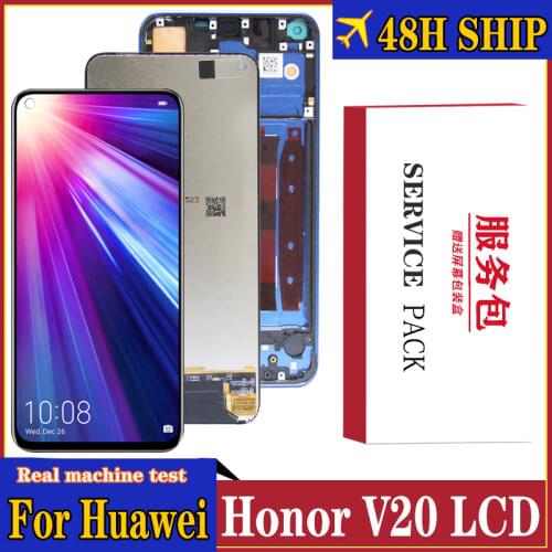 Original Screen for Huawei Honor View 20 LCD Display Digitizer Assembly Touch Display Apply to Honor V20 Screen for Huawei Nova4