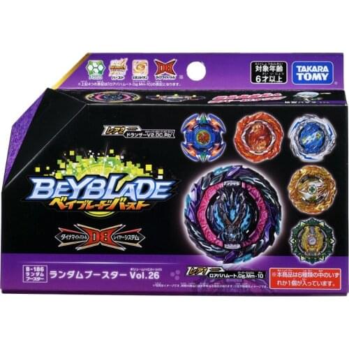 Original Takara Tomy Beyblade Burst B186 Random Booster Vol.26