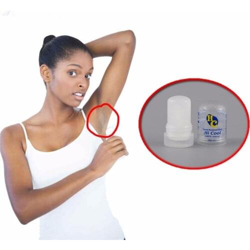 Drop Ship&Wholesale 60g Natural Rhinestone Deodorant Alum Stick Body Odor Remover Antiperspirant Oct.15