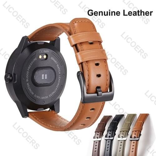 GT2 Strap Genuine Leather Watchband for Huawei Watch GT2 46mm Honor Magic Dream Pro 42mm Band 20MM 22MM Wristbands Quick Release