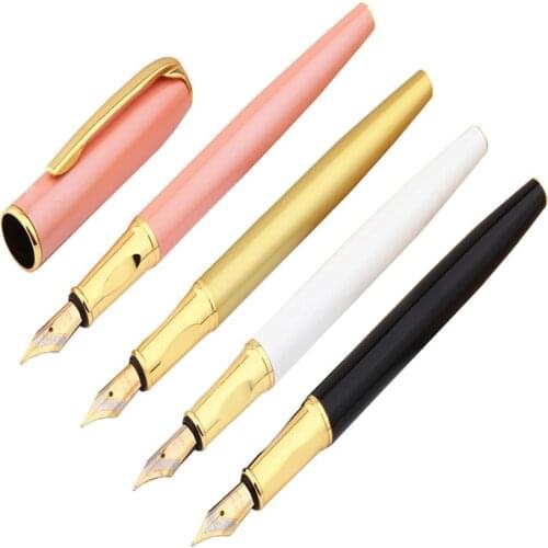 High quality 7023 All Colour Smooth School stationery Fine for office Medium Nib Fountain Pen New