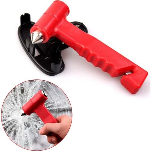 Auto Window Glass Breaker Car Rescue Emergency Safety Hammer Life Saving Escape Seat Belt Cutter Tool Kits Accessories
