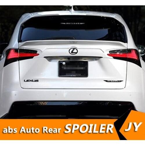 For Lexus NX200T NX300H Spoiler 2014-2017 NX200 spoiler High Quality ABS Material Car Rear Wing Primer Color Rear Spoiler