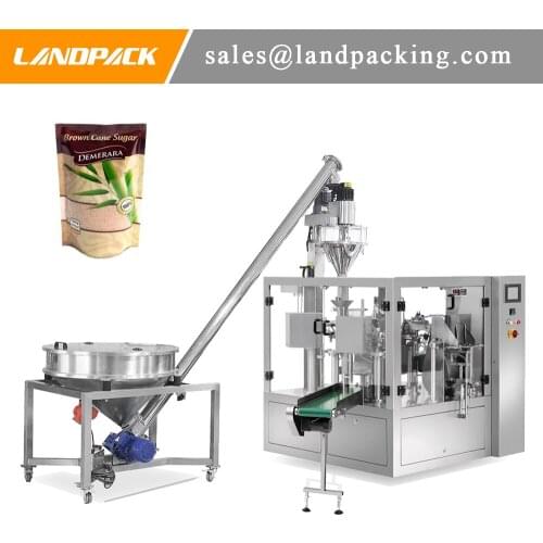 Sucrose Sugar Premade Stand Up Pouch Fill And Seal Machine Practical