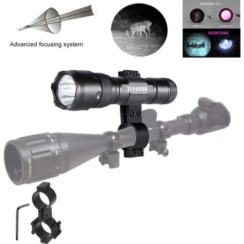 Invisible Infrared Flashlight 50-100M Thermal Imaging Digital Night Vision Photographic Monitoring Illumination IR Light Source