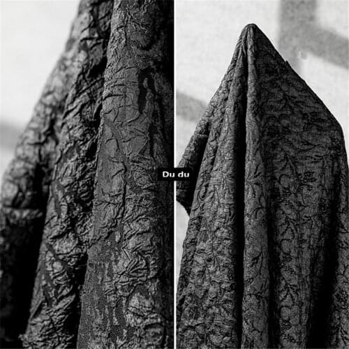 50*145cm Bump Texture Clothing Fabric Reef Particles Jacquard Fabric Reengineering Clothing Design Fabric DIY