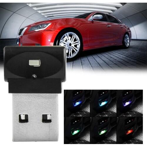 USB Ambient light For cars laptops mobile power supplies car interior decoration lamp low power atmosphere lamps car light