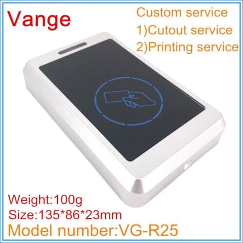 1pcs/lot door access control project box 135*86*23mm ABS plastic instrument enclosure housing case