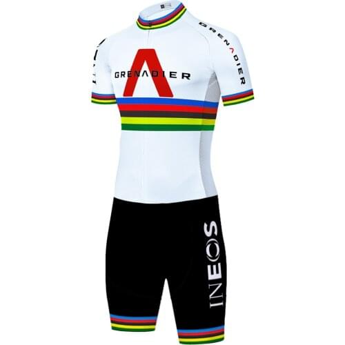 2020 team grenadier ineos bicycle clothes cycling Skinsuit men Jumpsuit Road Racing Tight one piece bike Skinsuit men