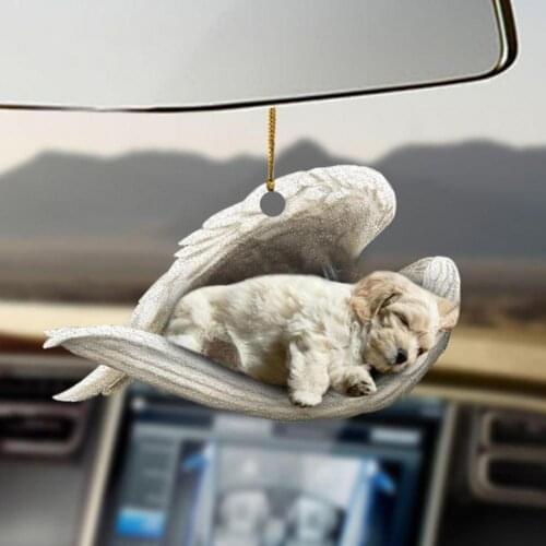 Acrylic Wing Pig Shape Hanging Pendant Exquisite Easy to Carry Hanging Decor for Car Ornaments Hanging Decorations Crafts