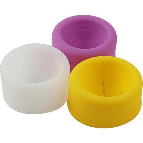 Glans Protector Cap for Penis Extender Enlarger Vacuum Pump Sex Toys Men 3Pcs Accessory Different Size Silicone Sleeves for Pump