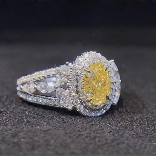 CAOSHI Aesthetic Noble Party Rings for Women Gorgeous Design Shiny Zirconia Anniversary Gift Luxury Female Wedding Accessories