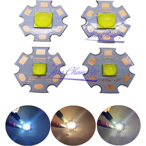 CREE XHP50.2 XHP70.2 generation LED chip 6V 12V white/warm white 20mm Copper PCB New