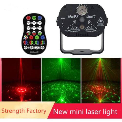 DJ Disco Lighting Effect LED Party Lights Mini USB Laser Light Projector for Sale for Wedding Birthday