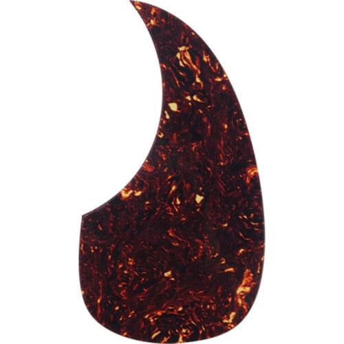 Pleroo Custom Guitar Parts - New Acoustic Guitar Pickguard Teardrop Shape, all Colors
