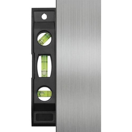 15cm Level Measure Tools Black Plastic Spirit Level Ruler Magnet Bubble Plumber Measurement Tool Spirit Level