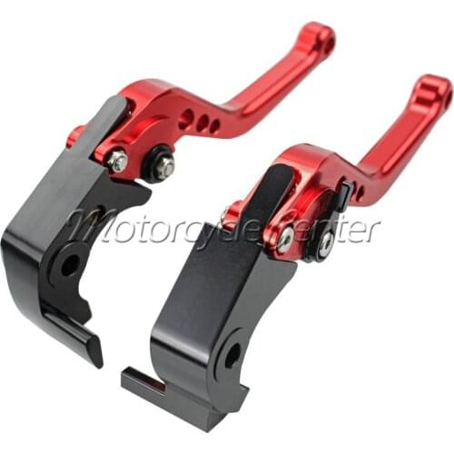 Motorcycle CNC Short Brake Clutch Levers For Yamaha YZF 600 R6 R1 FZ1 Fazer R6S USA Canada Version Red Adjustable Lever