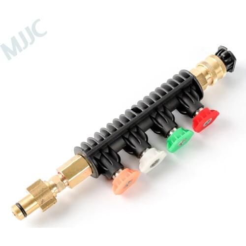 MJJC Brand Water Spray Lance Water Wand Nozzle for Robinzon / Sturm / Texas / Hitachi / new Interskol(c) pressure washers