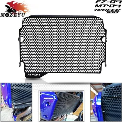 New For YAMAHA MT07 MT-07 FZ07 FZ-07 2018 2019+ Tracer 700 2016+ CNC Aluminum Motorcycle Radiator Grille Guard Cover Protector