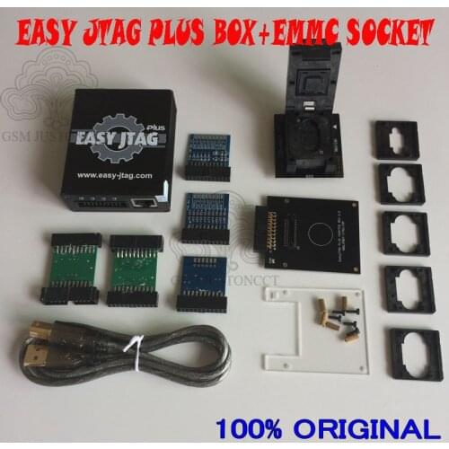 2020 New version Full set Easy Jtag plus box Easy-Jtag plus box+ EMMC socket ForHTC/Huawei,LGMotorola&Samsung&SONY/ZTE