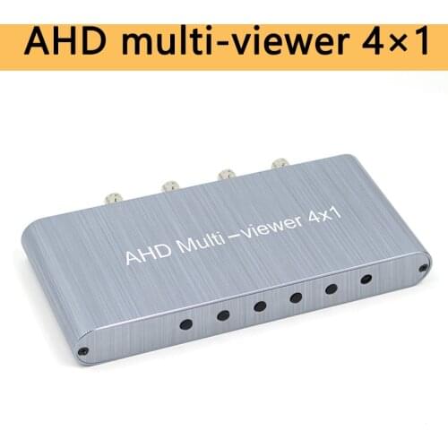 AHD multi-viewer 4×1 splitter and switcher 4 AHD in 1 HDMI out 1080P@60Hz Used in Video Surveillance