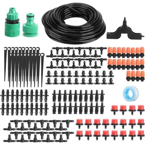 20M Drip Irrigation System Automatic Irrigation Drip Kit for Garden Watering Garden Hose Micro Drip Watering Hose Kits