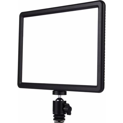 PULUZ Mini LED Video Light Photo Lighting on Camera Hot shoe Mount Dimmable LED Lamp for Canon Nikon Sony Camcorder DV DSLR