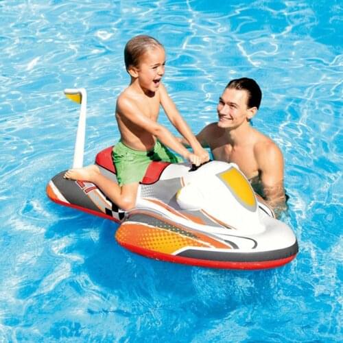 Water childrens inflatable motor airship mounts water inflatable toy mounts water entertainment