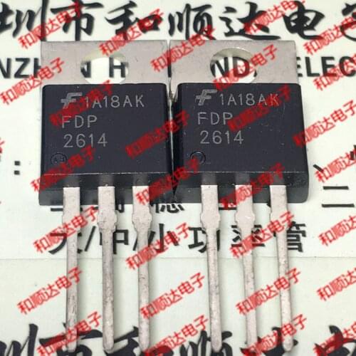10pcs/lot FDP2614 New Spot TO-220 200V 62A