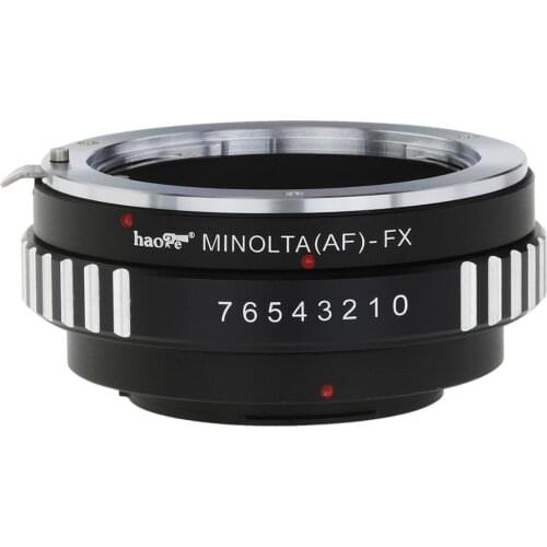Haoge Lens Mount Adapter for Sony Alpha A-type Minolta MA AF Mount Lens to Fujifilm X-mount Camera