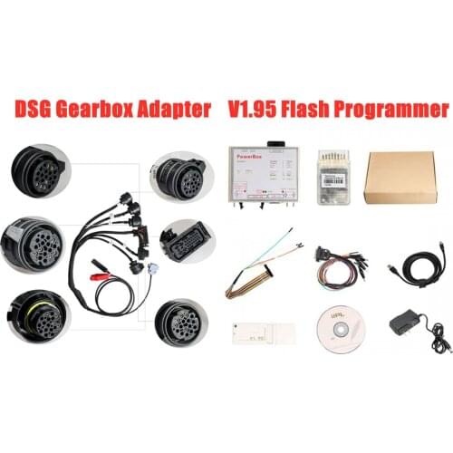 DSG Gearbox Adapter Plus V1.95 Flash ECU Programmer Read and Write for DQ250 DQ200 VL381 VL300 DQ500 DL501