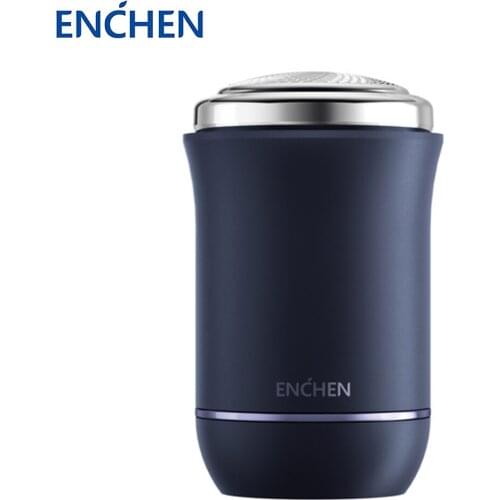 ENCHEN Mini Electric Face Shaver Rechargeable Shaving Beard Machine Wet-Dry Dual Use Waterproof Traveller Electric Razor For Men