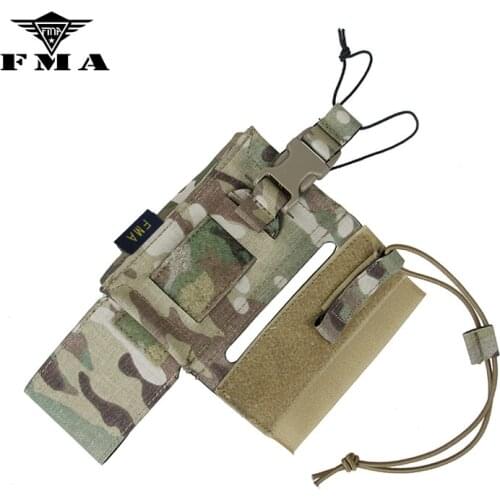FMA Tactical 148/152 Radio Pouch Multicam Walkie Talkie Bag for Outdoor Airsoft SPC Tactical Vest Free Shipping
