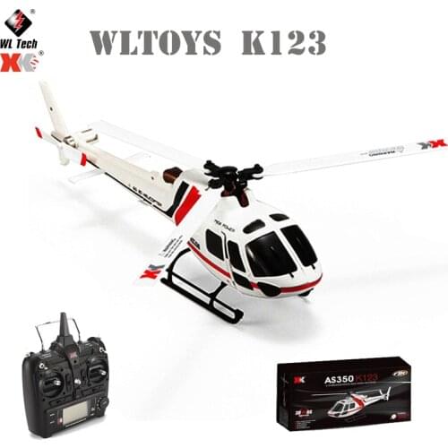 Original WLtoys XK K123 RC Mini Drone RTF 2.4G 6CH 3D 6G Modes Brushless Motor RC Quadcopter Helicopter Toys For Kids Gifts