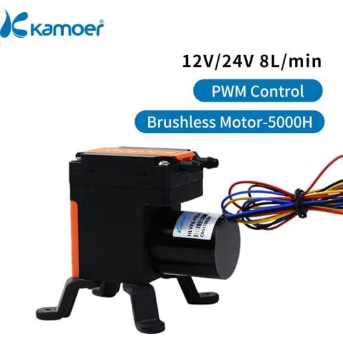 KAMOER HLVP6 Miniature Diaphragm Vacuum Pump with High Pressure/Vacuum