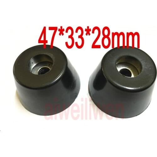 47*33*28 Trapezoid Rubber pads Desk and chair MATS furniture computer case instrument Rubber machine feet Shock absorption