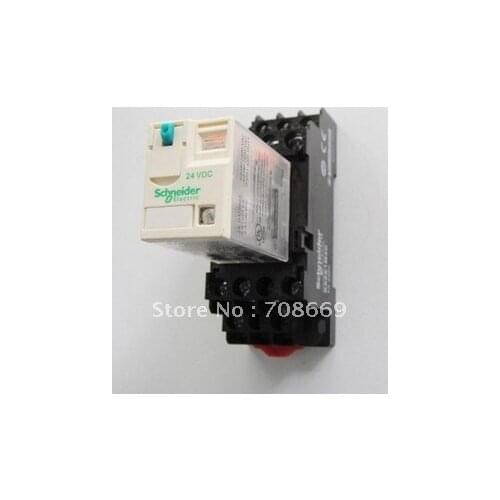 Schneider Relay ,Telemecanique Relay,dpdt wiht socket RXM2AB2BD 12VDC