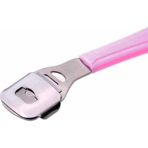 Beauty Heel Cuticle Scraper Cutter Foot Care File Tool Razor Blades For Pedicures Product Professional New Arrival X0004